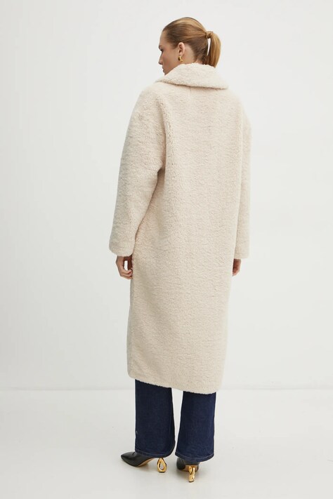 Пальто Guess ALINA — AW24-KPD0AL, бежевий — фото 3