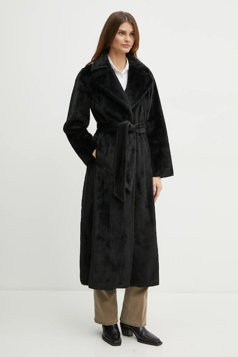 Kabát Guess ADA dámský, černá barva, přechodný, W4BL02 WGHM0