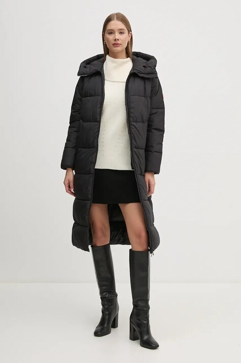 Save The Duck geaca JANIS femei, culoarea negru, de iarna, D41871W.RECY19