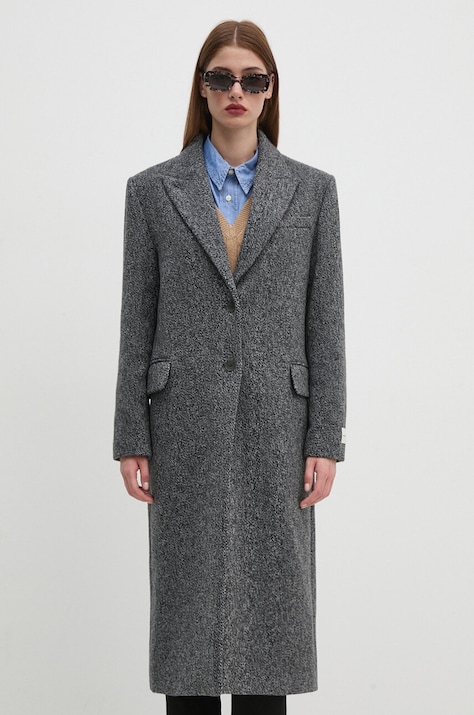Calvin Klein cappotto in lana colore grigio  K20K207710