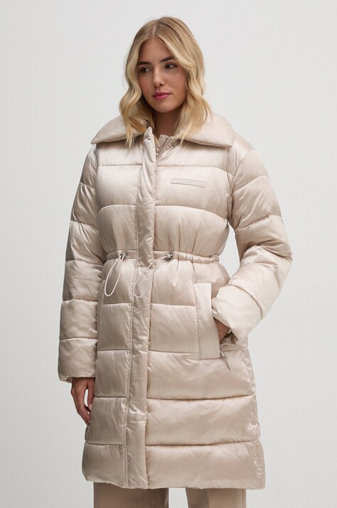 Calvin Klein Kurtka damska kolor szary zimowa K20K207728