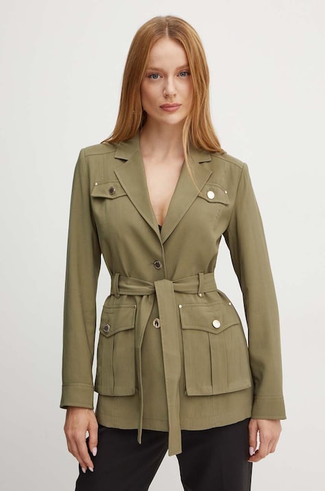 Куртка Morgan VADY женская цвет зелёный переходная VADY