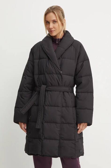 Didriksons geaca DINA femei, culoarea negru, de iarna, 505398