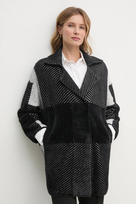 Sandro Ferrone cardigan femei, culoarea negru, călduros, SFS87YBEGIO