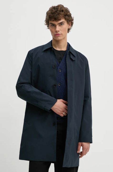 Samsoe Samsoe cappotto SABO uomo colore blu navy  M24300004