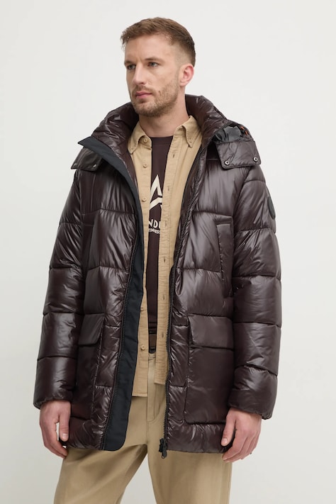 Куртка Save The Duck CHRISTIAN мужская цвет коричневый зимняя D40292M.LUCK19