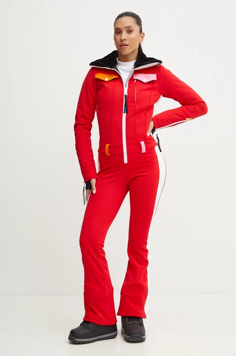Rossignol costum de ski Sublime x JCC culoarea rosu, RLNWJ29