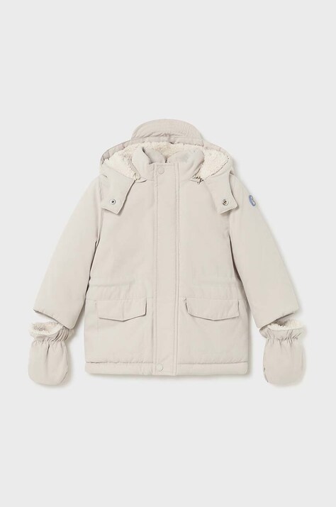 Mayoral geaca bebe culoarea bej, 2467