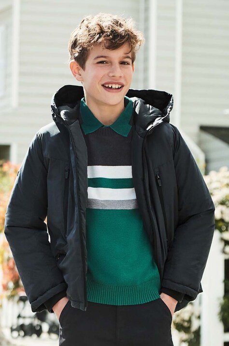 Dječja jakna Mayoral boja: siva, 7460