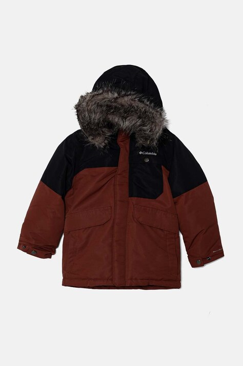 Детская куртка Columbia Nordic Strider цвет бордовый 2090222