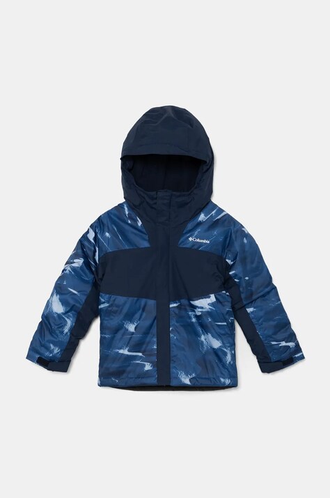 Columbia geaca copii Mighty Mogul culoarea albastru marin, 2096961