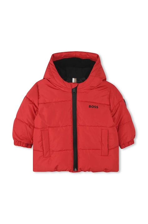 Детско яке BOSS в червено J51258