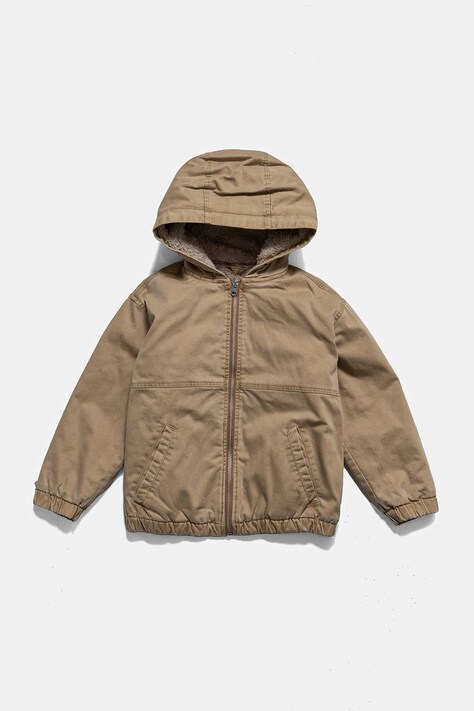 Abercrombie & Fitch geaca copii culoarea bej, KI232-4007