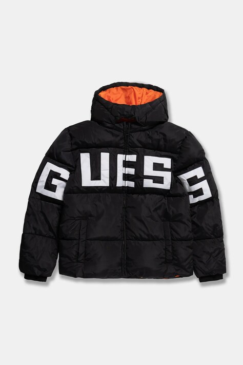 Guess geaca copii culoarea negru, L4BL04 WB240
