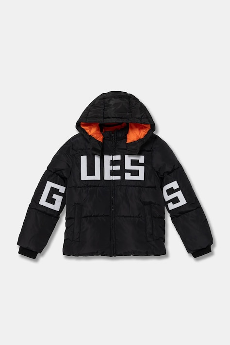 Guess geaca copii culoarea negru, N4BL04 WB240