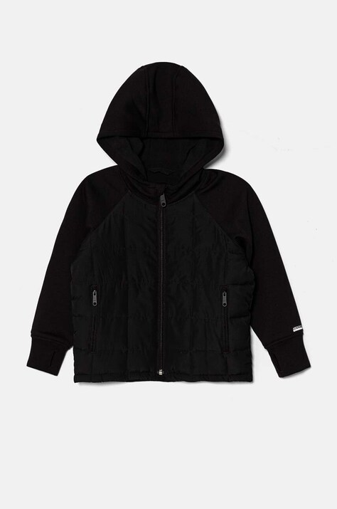 Abercrombie & Fitch geaca copii culoarea negru, KI232-4010