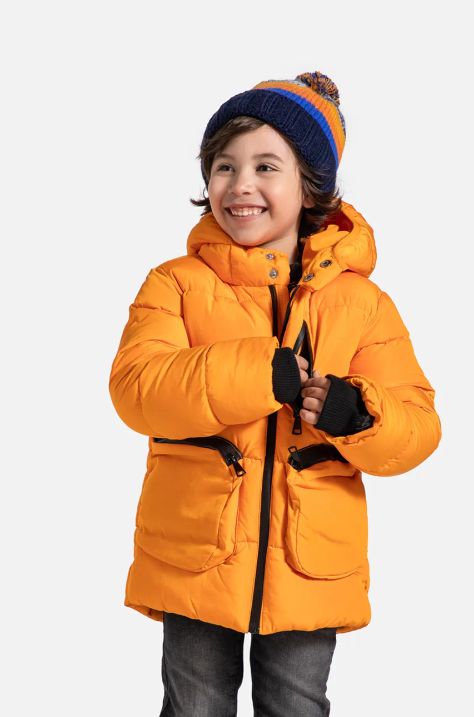 Dječja jakna Coccodrillo boja: narančasta, OUTERWEAR BOY KIDS