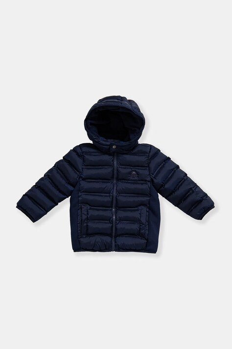 United Colors of Benetton geaca copii culoarea albastru marin, 2KL9GN01S