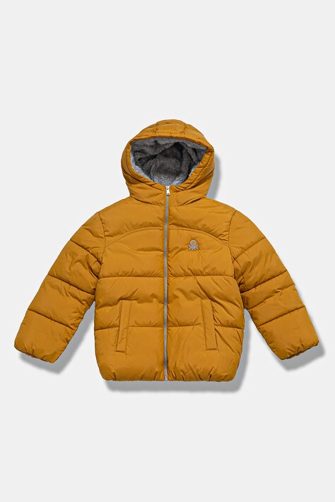 United Colors of Benetton giacca per bambini colore giallo 2WU0CN05I