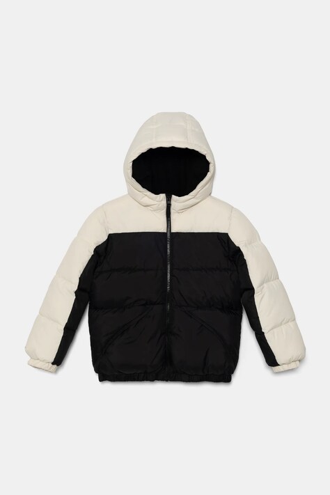 Dječja jakna United Colors of Benetton boja: crna, 2WU0CN05H