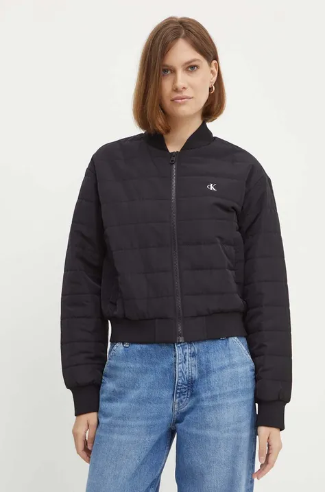 Calvin Klein Jeans giacca bomber donna colore nero  J20J223871