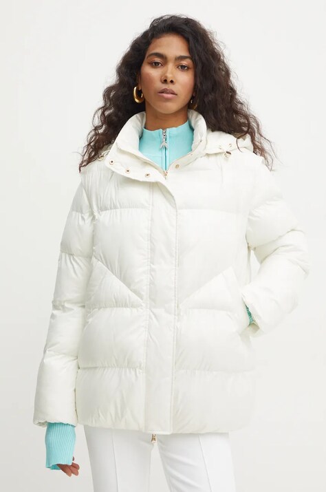 Patrizia Pepe geaca femei, culoarea alb, de tranzitie, 8O0143 A451