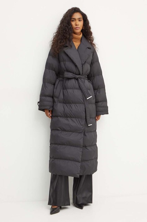 Pinko geaca femei, culoarea negru, de iarna, 103829 A0L5