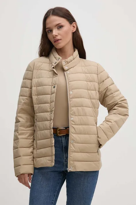 Куртка Lauren Ralph Lauren жіноча колір бежевий перехідна 297951281