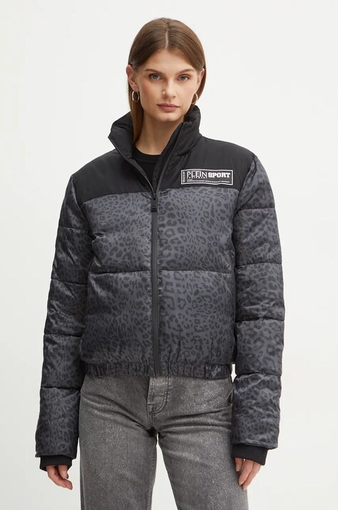 Куртка PLEIN SPORT женская цвет чёрный зимняя oversize AADC WRB1389 SXV005N