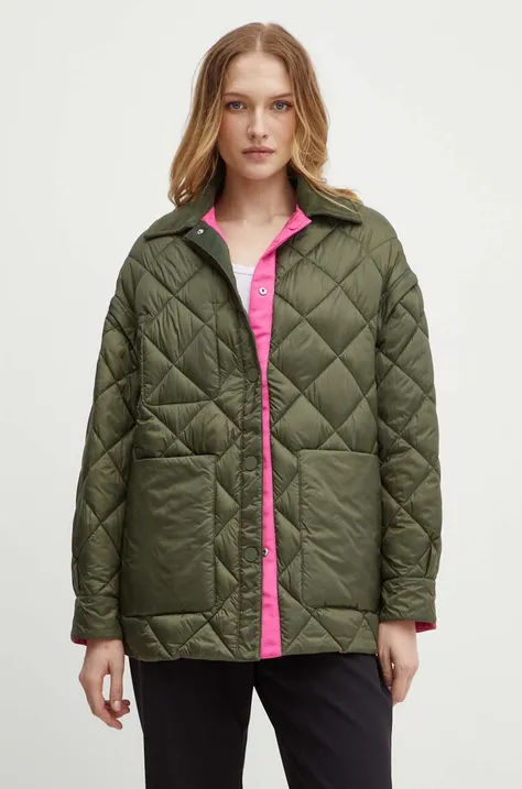 Двусторонняя куртка MAX&Co. женская цвет розовый переходная 2426486011200