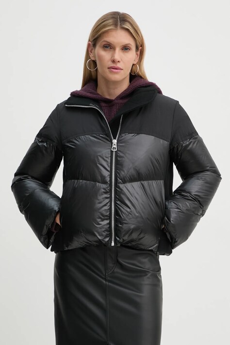 Marc O'Polo geacă de puf femei, culoarea negru, de iarnă, 409099870369