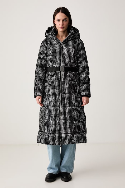 DKNY Kurtka pikowana damska czarna DLEMPP55