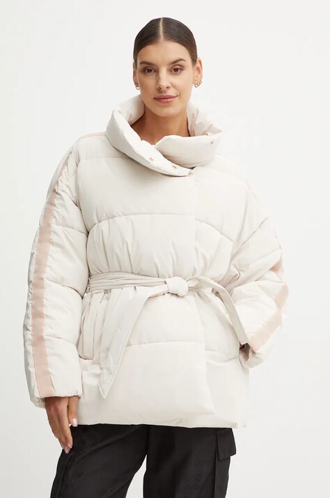 Яке EA7 Emporio Armani в бежово зимен модел TNDMZ.6DTK02