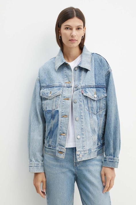 Levi's geaca jeans femei, de tranzitie, A8755
