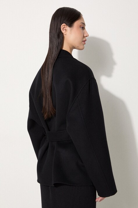 Вовняна куртка Kenzo Double Face Workwear Jacket — фото 4