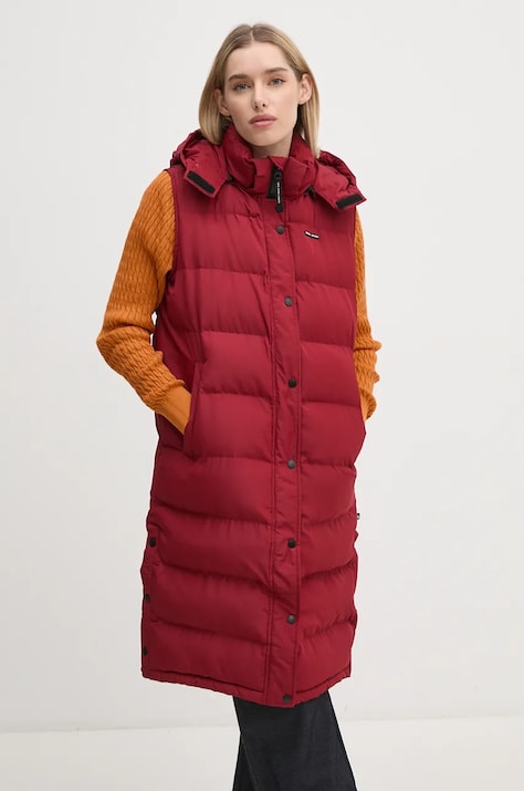 Безрукавка Pepe Jeans BIBI VEST жіноча колір помаранчевий зимова PL402439
