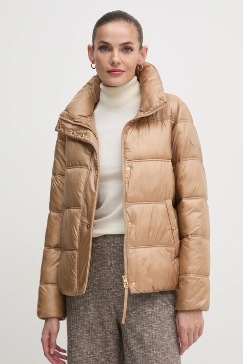 Joop! geaca femei, culoarea maro, de iarna, 30044178