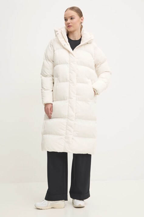 Bunda Superdry dámská, béžová barva, zimní, W5011801A-STA