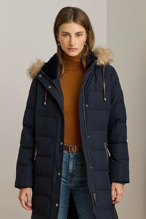Lauren Ralph Lauren Péřová bunda dámská námořnická modř 297957509