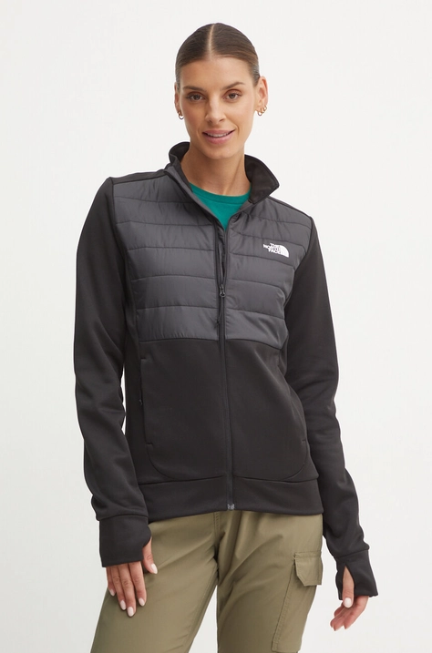 Sportska dukserica The North Face Reaxion Hybrid boja: crna, NF0A8945KT01