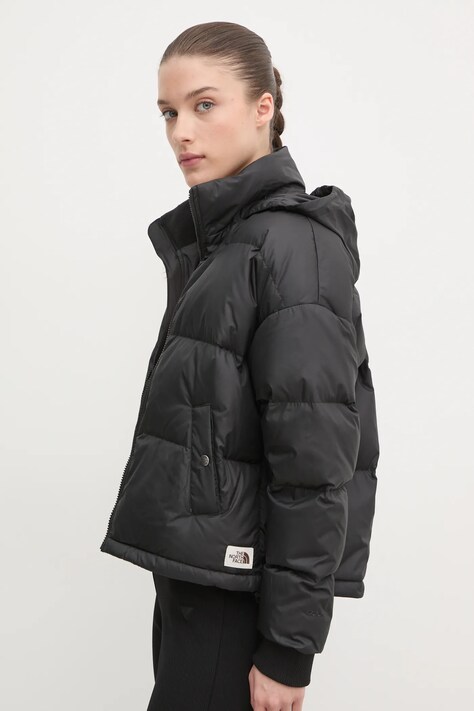 The North Face geaca de puf Down Paralta femei, culoarea negru, de iarna, NF0A3YSDKT01