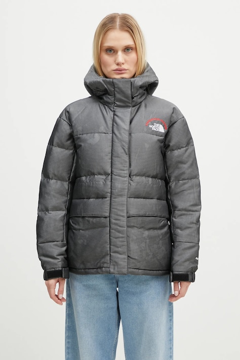 Μπουφάν με επένδυση από πούπουλα The North Face TNF x 30th Years HMLYN χρώμα: γκρι, NF0A88YW1OA1