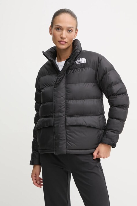 The North Face geaca Limbara femei, culoarea negru, de iarna, NF0A89G9JK31