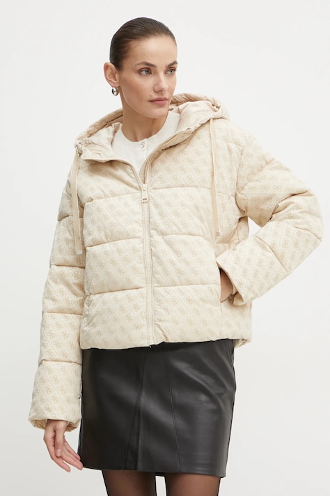 Яке Guess DAISY в бежово зимен модел W4BL36 WGJZ0