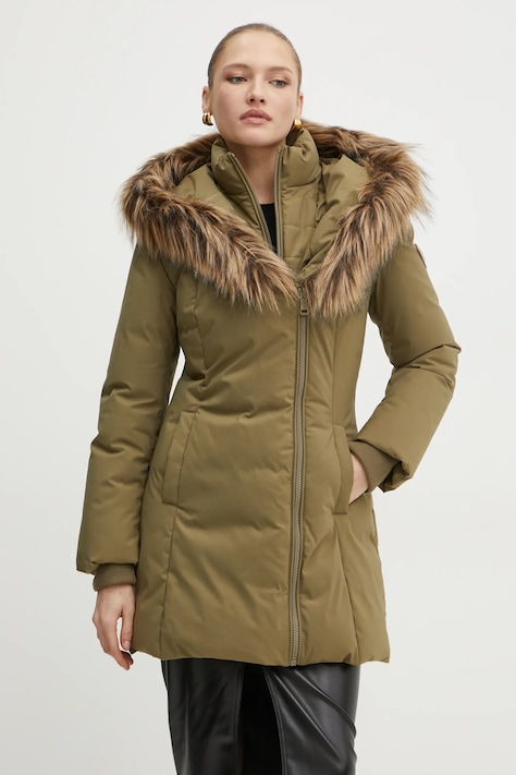 Куртка Guess SYLVIE женская цвет зелёный зимняя W4BL59 WG7X2