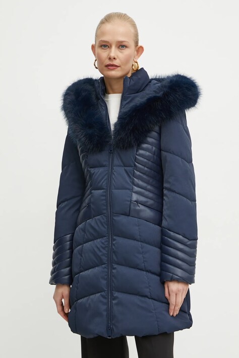 Яке Guess OXANA в тъмносиньо зимен модел W4BL61 WGLZ0