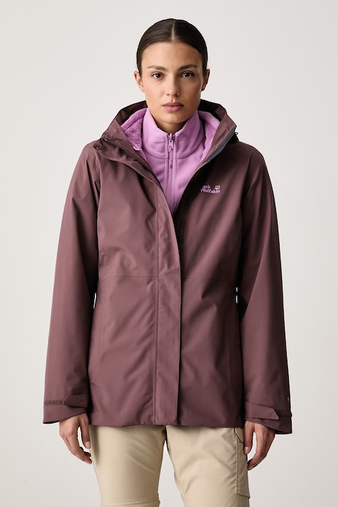 Jack Wolfskin Kurtka trekkingowa damska Rotwand fioletowa A60333