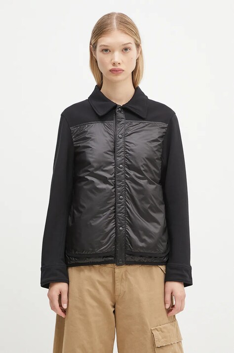 Jakna Y-3 Liner Jacket za žene, boja: crna, za prijelazno razdoblje, IW7479