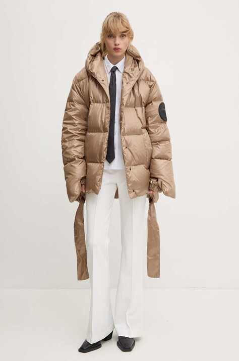 Пуховая куртка MMC STUDIO PL JESSO женская цвет бежевый зимняя oversize JESSO