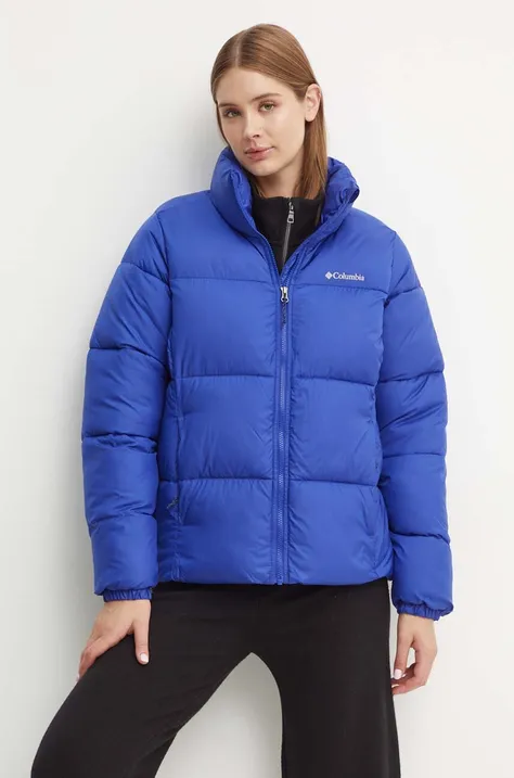 Columbia jacket Puffect women's blue color 2090291